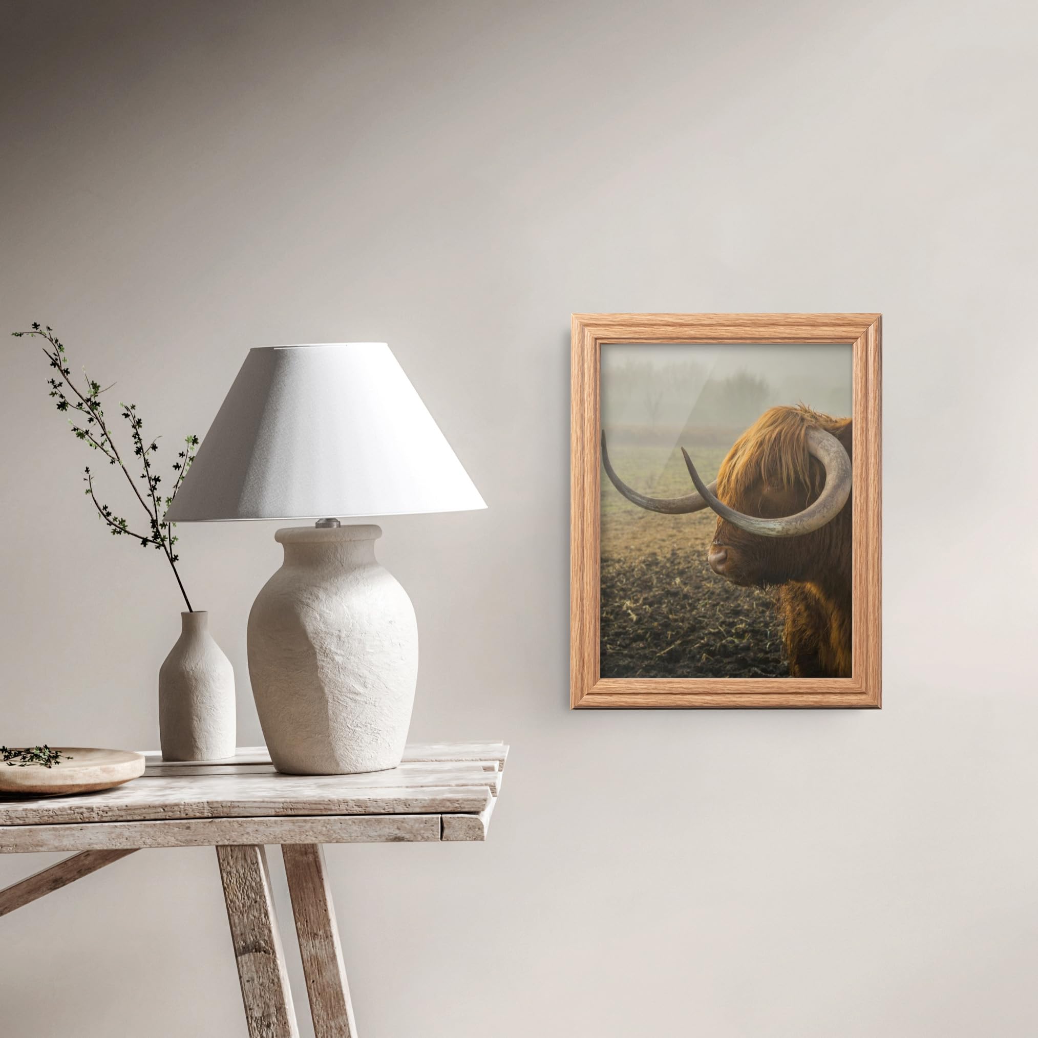 Amazon.com - US Art 14x19 Oak Puzzle Frame .75